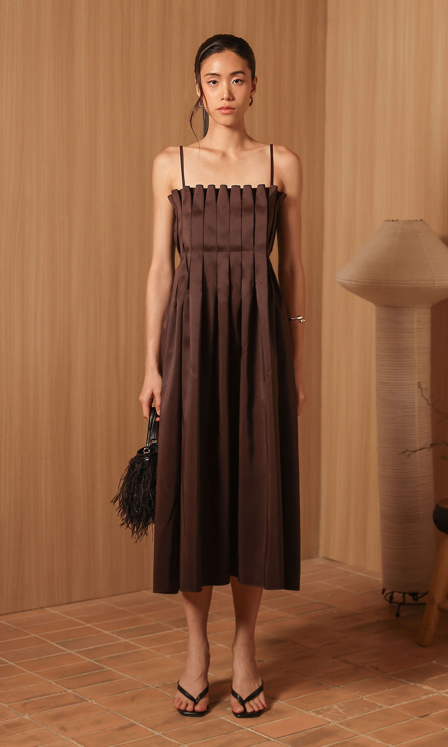 Emory Dress in Espresso
