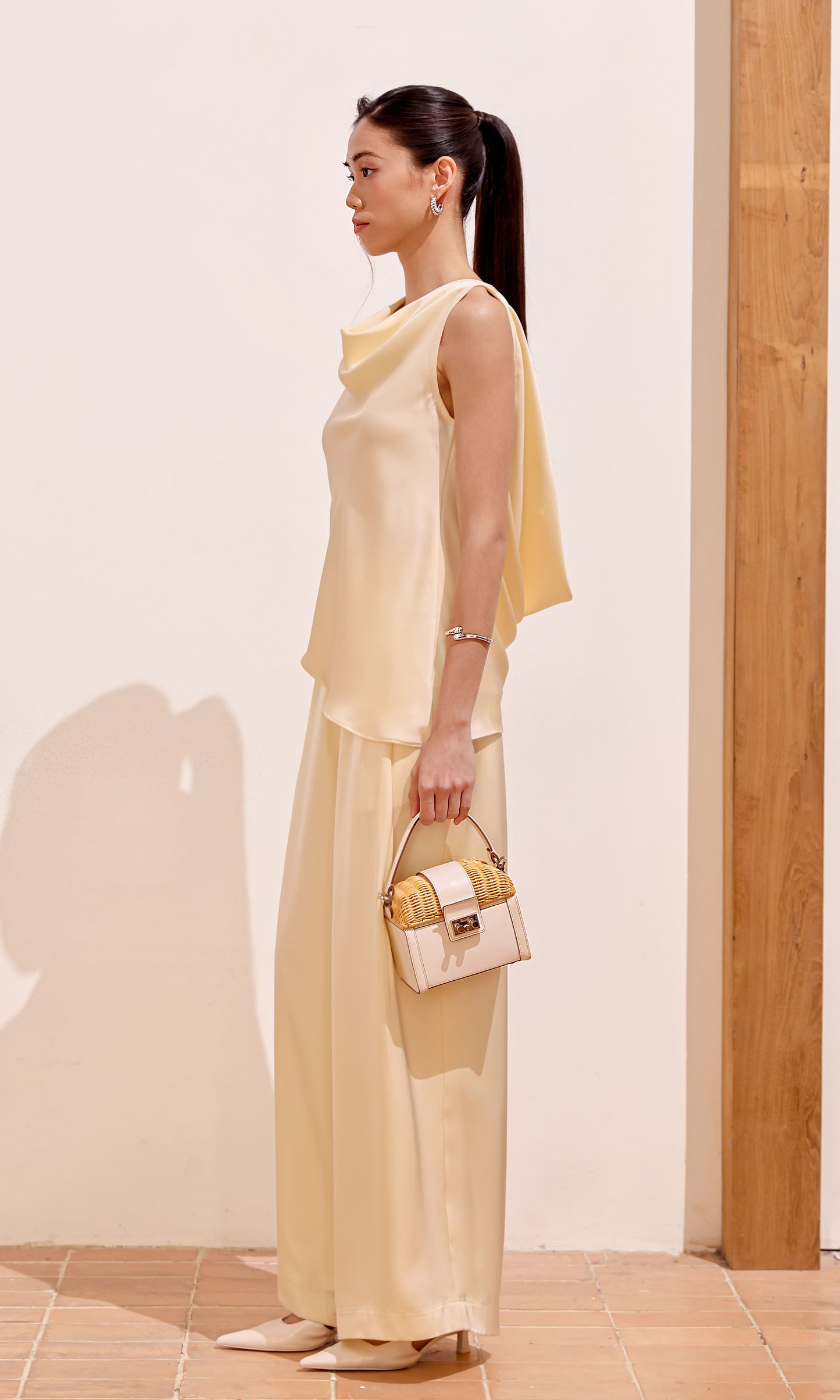 Goldie Top in Butter Yellow
