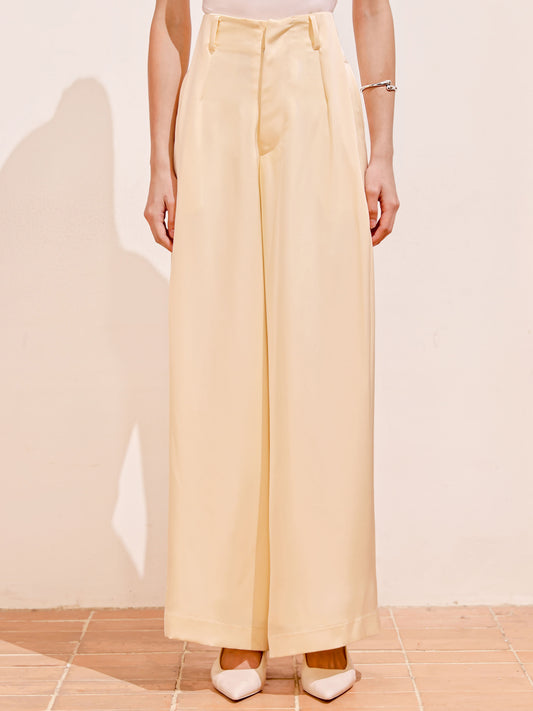 Goldie Pants in Butter Yellow