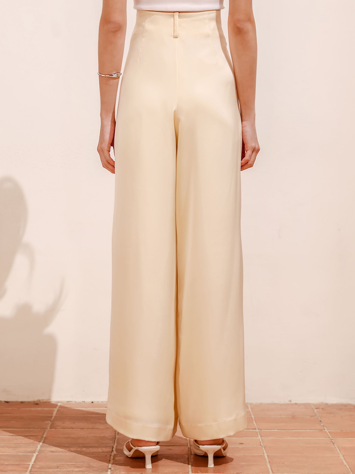Goldie Pants in Butter Yellow