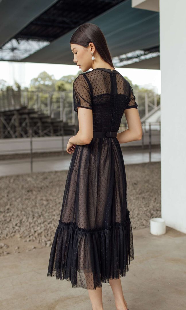 Antonia Dress in Black